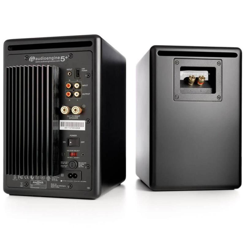 Audioengine A5+ 2.0 Premium Powered Bookshelf Speakers - Black Refurbished Available at $539