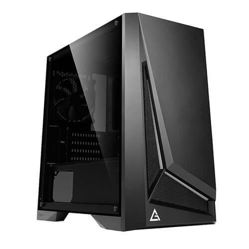 Antec Dark Phantom DP301M Black Micro ATX Case, T/G Window, No PSU