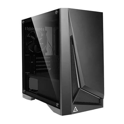 Antec Dark Phantom DP301M Black Micro ATX Case, T/G Window, No PSU