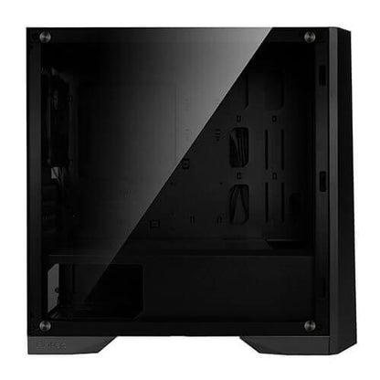 Antec Dark Phantom DP301M Black Micro ATX Case, T/G Window, No PSU