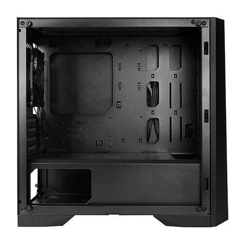 Antec Dark Phantom DP301M Black Micro ATX Case, T/G Window, No PSU