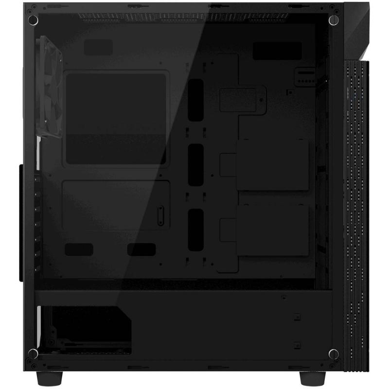 Gigabyte C200 Glass Black ATX Case, Front and Side T/G Window, No PSU