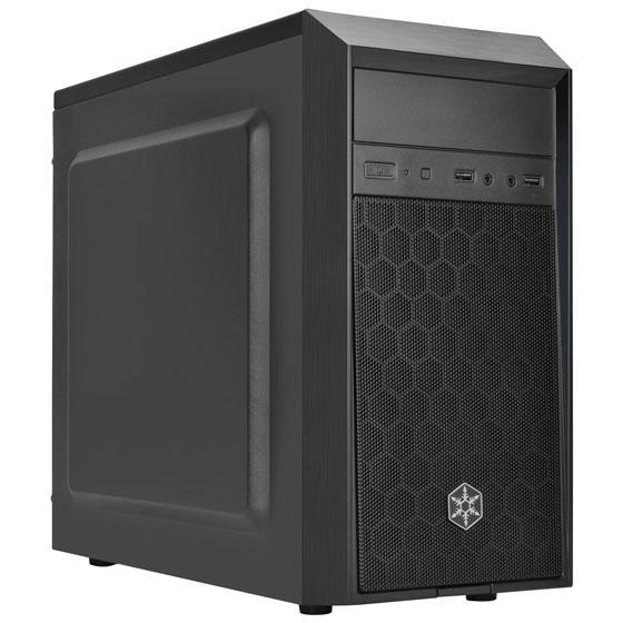 SilverStone Precision PS16 Black Micro ATX Case, No PSU