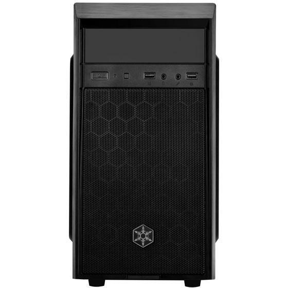 SilverStone Precision PS16 Black Micro ATX Case, No PSU