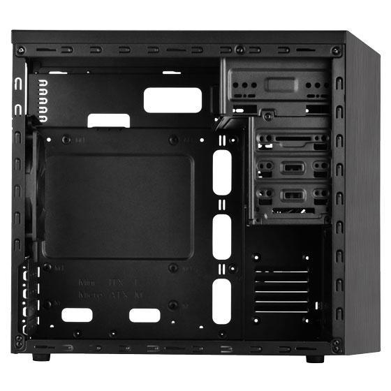 SilverStone Precision PS16 Black Micro ATX Case, No PSU