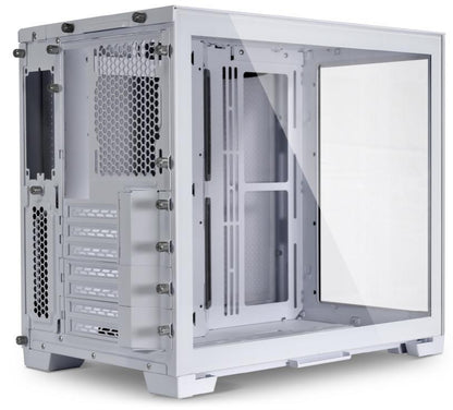 Lian Li PC-O11 Dynamic Mini Snow Edition ATX Case, T/G Front and Side