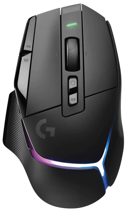 Logitech G502 X PLUS LIGHTSPEED Wireless RGB Gaming Mouse, Black