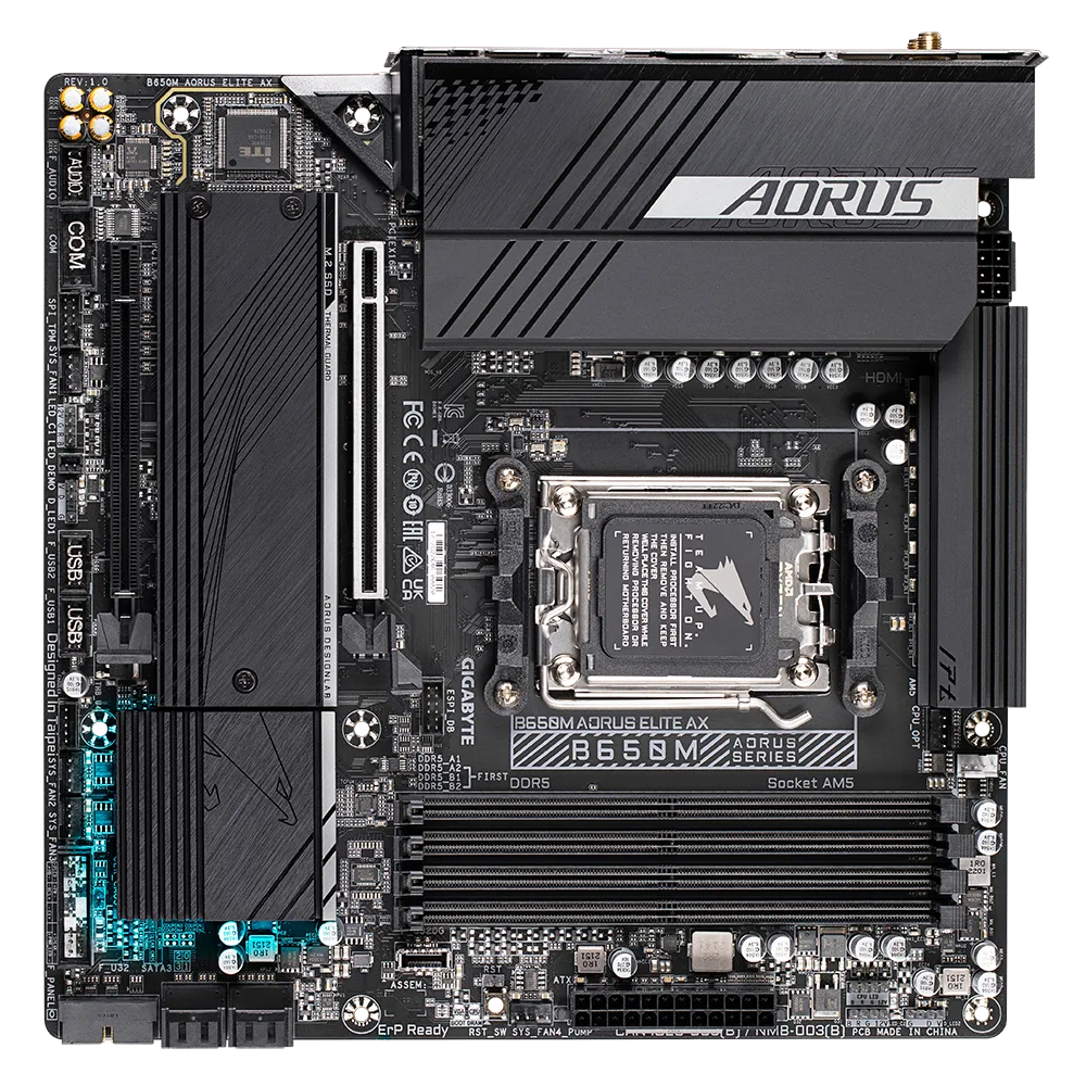 Gigabyte B650M AORUS ELITE AX Motherboard Refurbished Available at $269