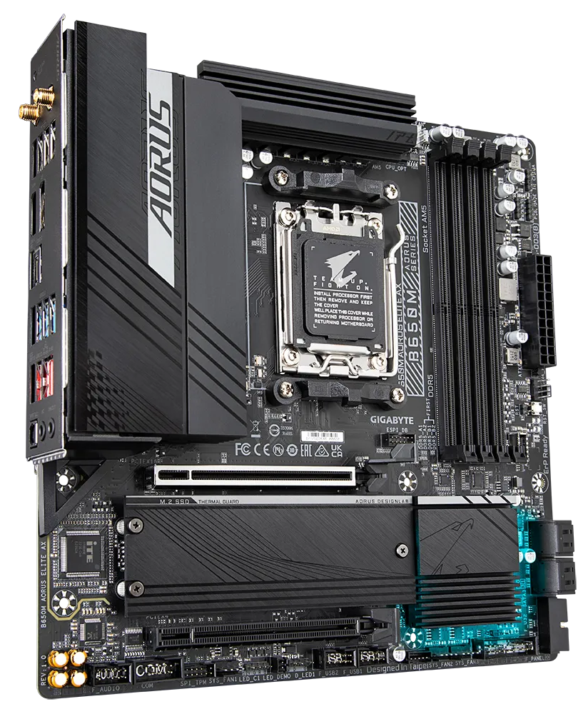 Gigabyte B650M AORUS ELITE AX Motherboard Refurbished Available at $269