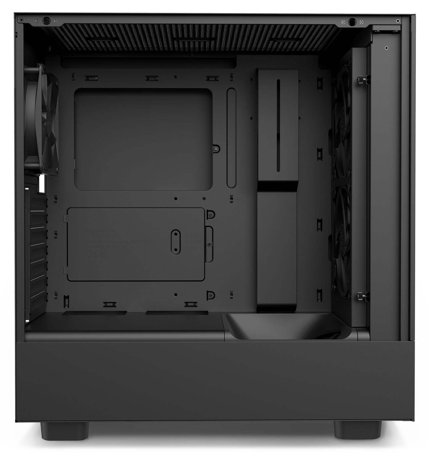 NZXT H5 Flow Edition Mid Tower Black ATX Case, T/G Panel, No PSU