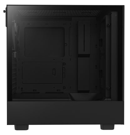 NZXT H5 Flow Edition Mid Tower Black ATX Case, T/G Panel, No PSU