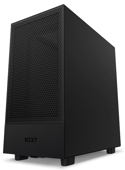 NZXT H5 Flow Edition Mid Tower Black ATX Case, T/G Panel, No PSU