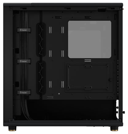 Fractal Design North Charcoal Black TG Dark ATX Case, NO PSU