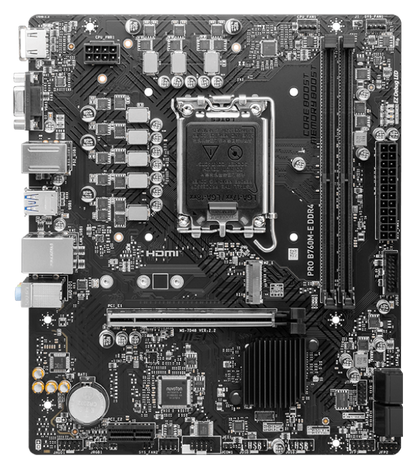 MSI PRO B760M-E DDR4 Motherboard