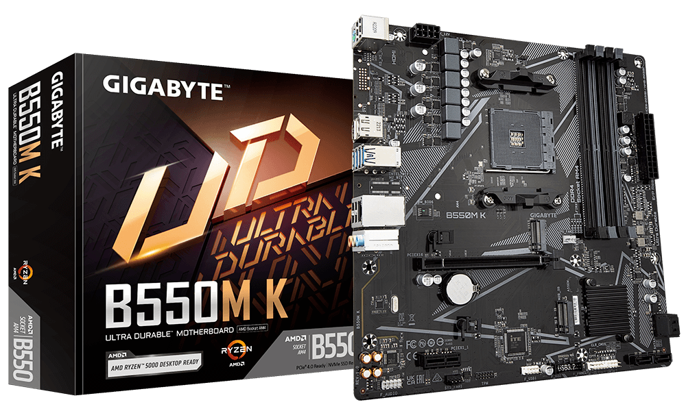 Gigabyte B550M K Motherboard