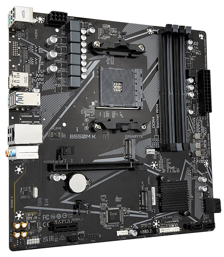 Gigabyte B550M K Motherboard