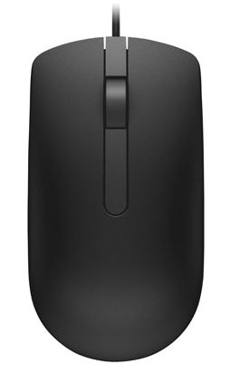 Dell MS116 USB Optical Mouse Black - Retail Pack