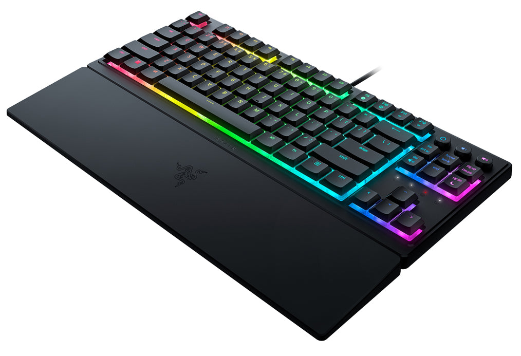 Razer Ornata V3 TKL RGB Black Mecha-Membrane Keyboard, 87-Key