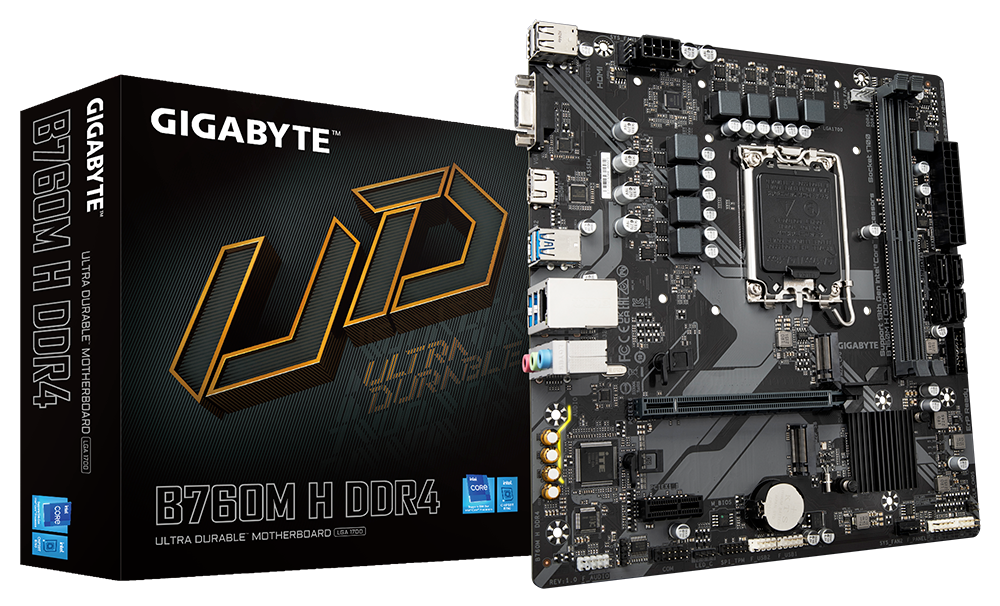 Gigabyte B760M H DDR4 Motherboard