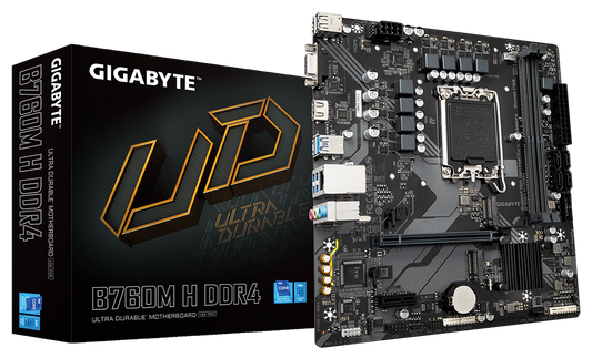 Gigabyte B760M H DDR4 Motherboard