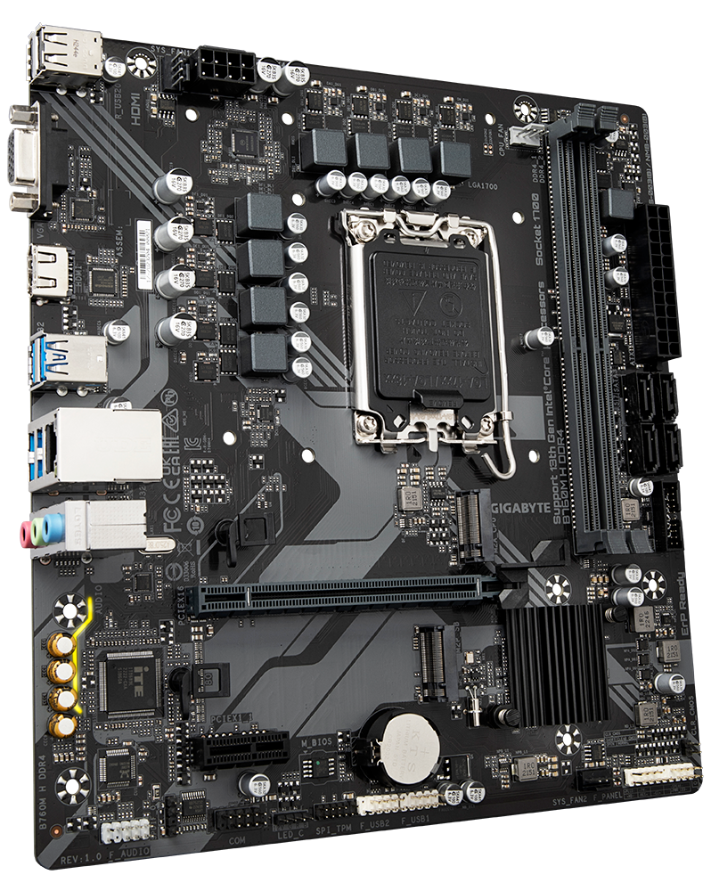 Gigabyte B760M H DDR4 Motherboard