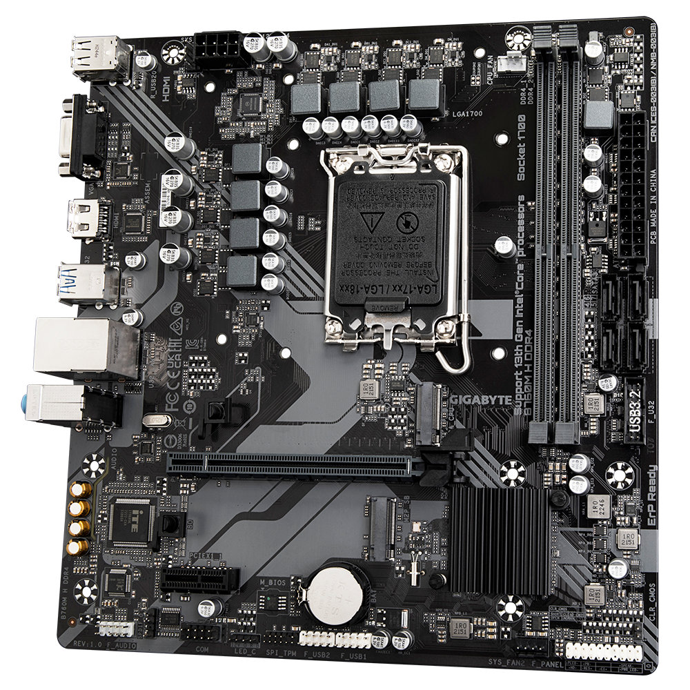 Gigabyte B760M H DDR4 Motherboard