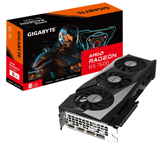 Gigabyte Radeon RX 7600 GAMING OC 8G