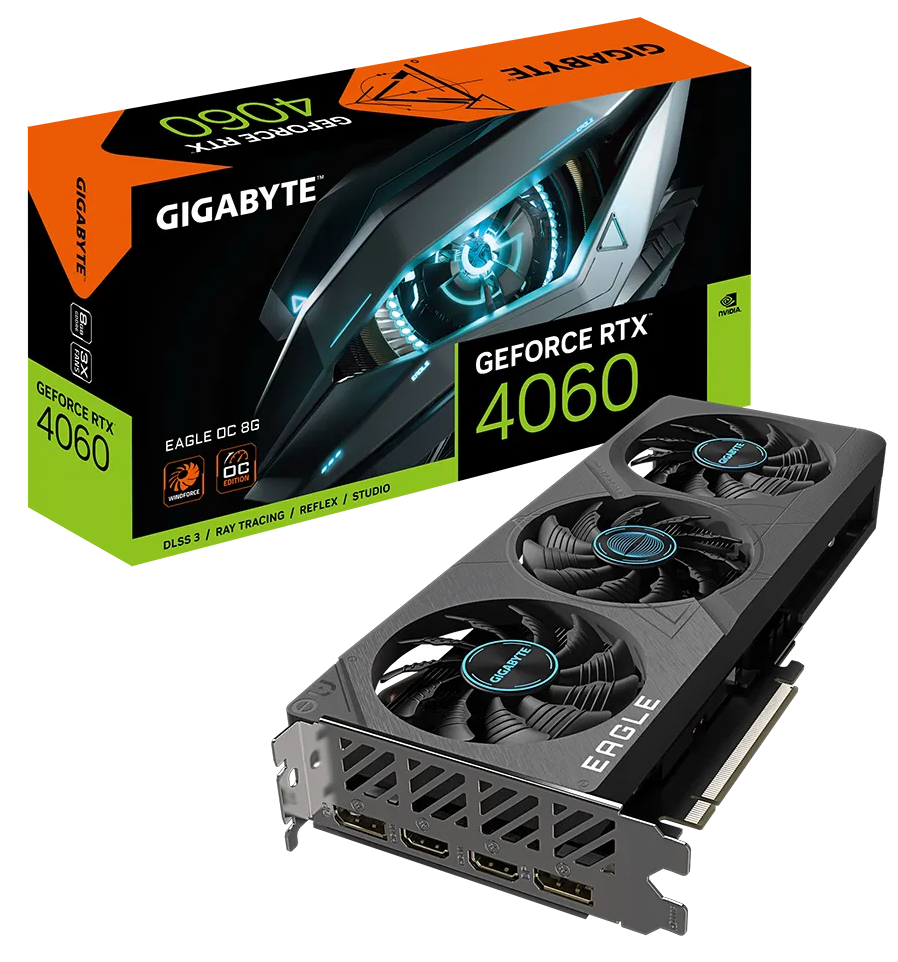 Gigabyte GeForce RTX 4060 EAGLE OC 8G