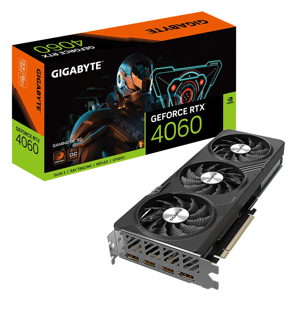 Gigabyte GeForce RTX 4060 GAMING OC 8G