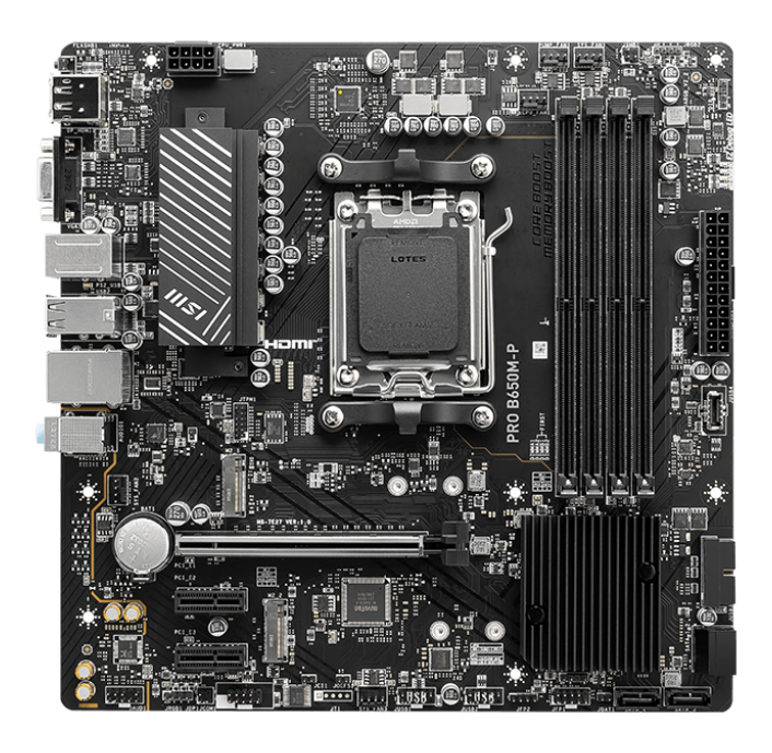 MSI PRO B650M-P Motherboard