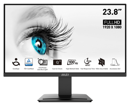 MSI PRO MP2412 23.8inch 100Hz FHD VA Business Monitor