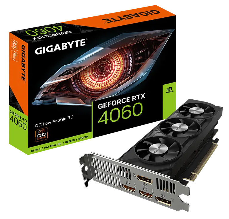 Gigabyte GeForce RTX 4060 OC Low Profile 8G