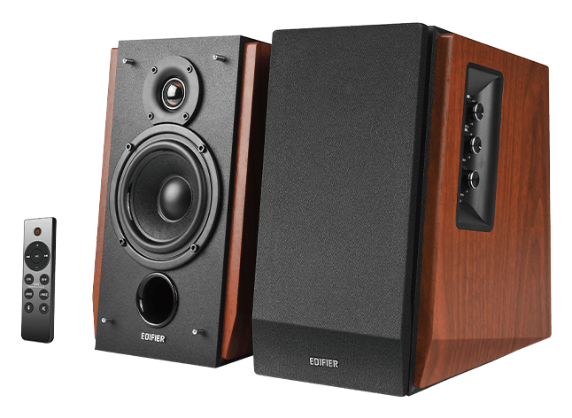 Edifier R1700BTs 2.0 Bookshelf Speakers, Brown