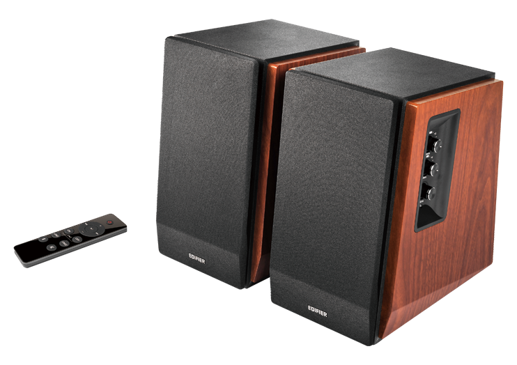 Edifier R1700BTs 2.0 Bookshelf Speakers, Brown