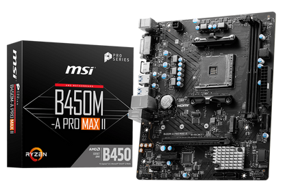 MSI B450M-A PRO MAX II Motherboard