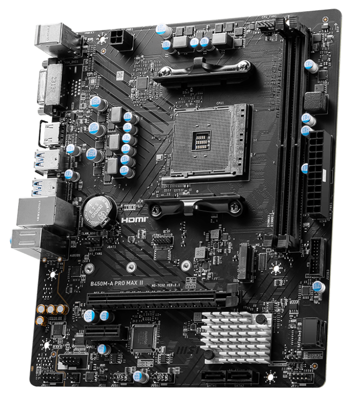 MSI B450M-A PRO MAX II Motherboard