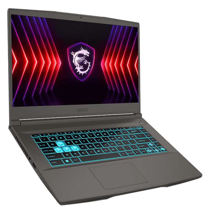 MSI Thin 15 B12UC 15.6inch Core i5 RTX 3050 Grey Gaming Laptop