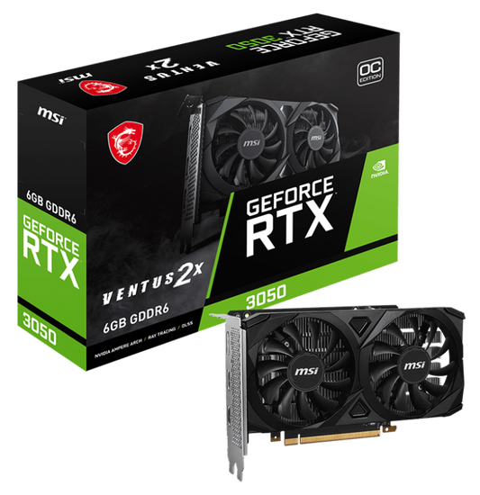 MSI GeForce RTX 3050 VENTUS 2X 6G OC