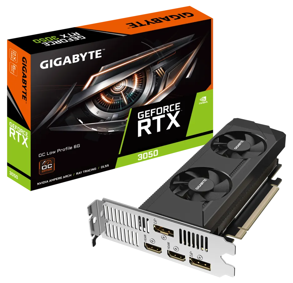 Gigabyte GeForce RTX 3050 OC Low Profile 6G