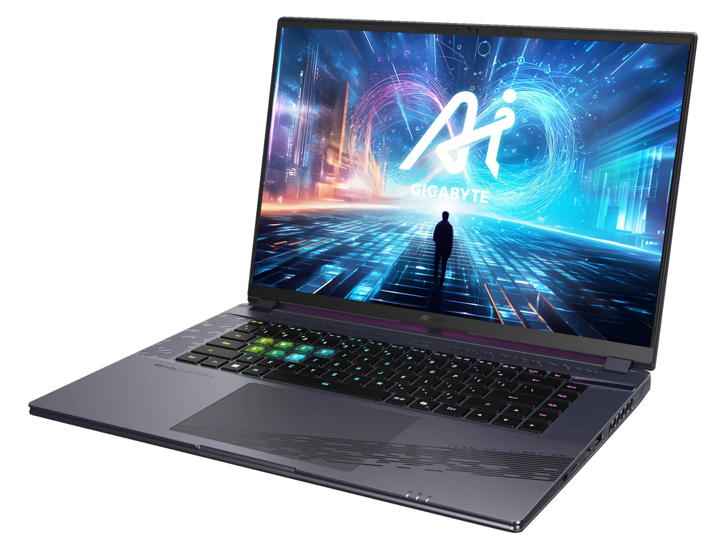 Gigabyte AORUS 16X ASG 2024 Core i7 RTX 4070 Grey Gaming Laptop