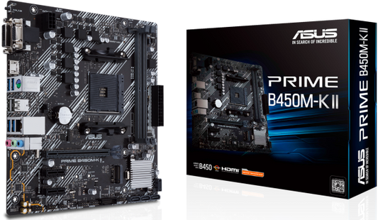 ASUS PRIME B450M-K II Motherboard