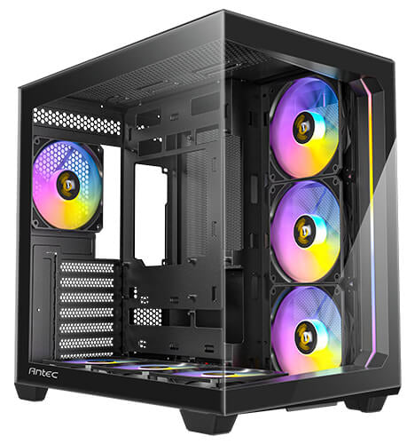 Antec C5 ARGB Black Constellation Series Mid Tower ATX Case, NO PSU