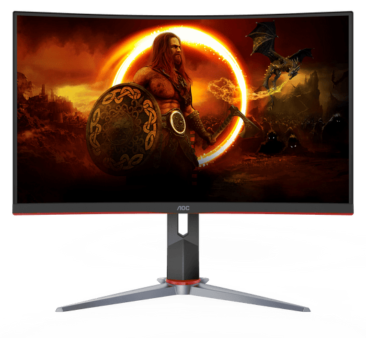 AOC CQ27G2X 27inch 180Hz QHD VA Curved Gaming Monitor