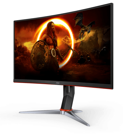 AOC CQ27G2X 27inch 180Hz QHD VA Curved Gaming Monitor