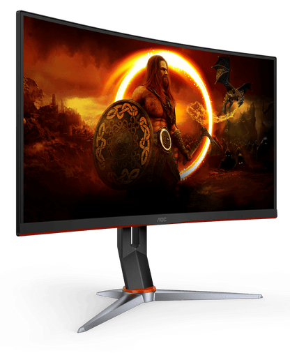 AOC CQ27G2X 27inch 180Hz QHD VA Curved Gaming Monitor