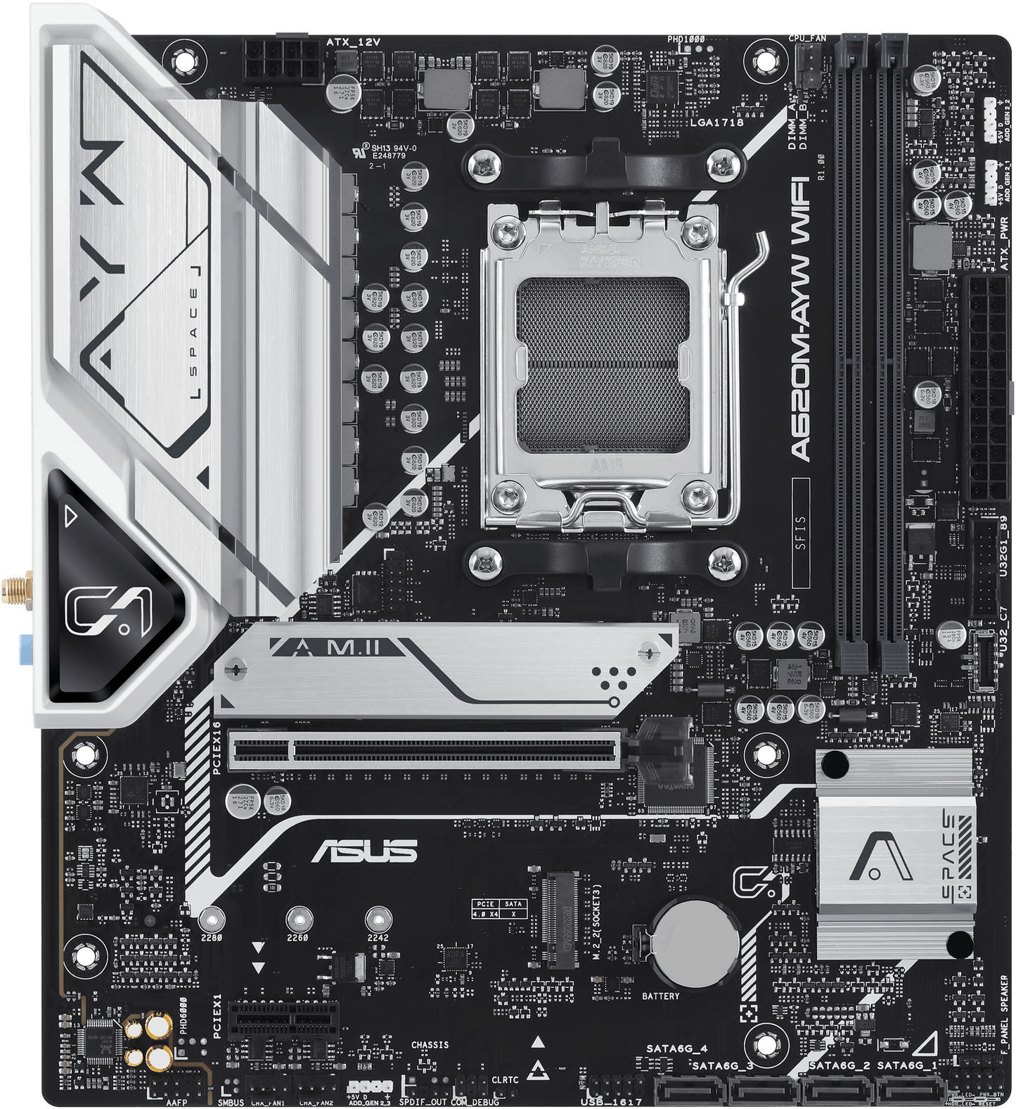 ASUS A620M-AYW WIFI Motherboard