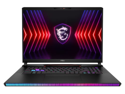 MSI Raider GE78 HX 14VIG 17inch Core i9 RTX 4090 Black Gaming Laptop