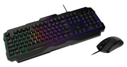 MSI Forge GK100 RGB Black Wired Keyboard and Mouse Combo