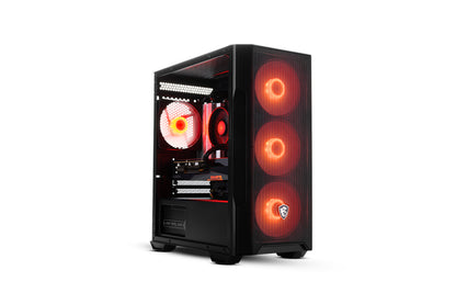 Red RX 7600 Gaming PC