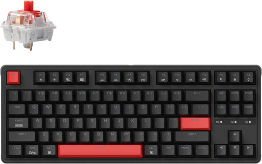 Keychron C3 Pro Wired Mechanical Keyboard, Red SW